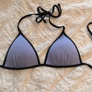 Lavender bikini top